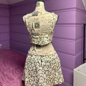 J. Crew Womens Two piece Bralette and skirt